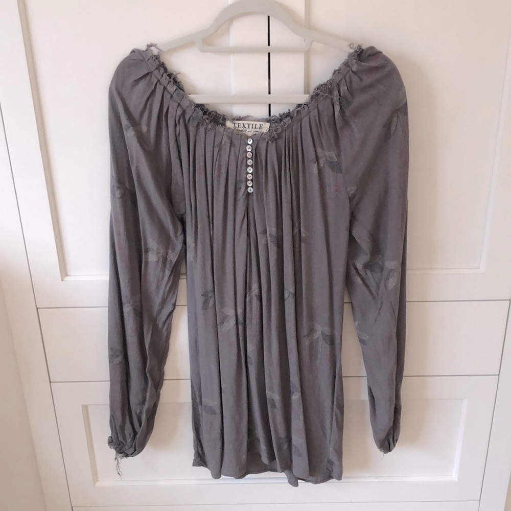 Elizabeth and James Textile Printed Blouse